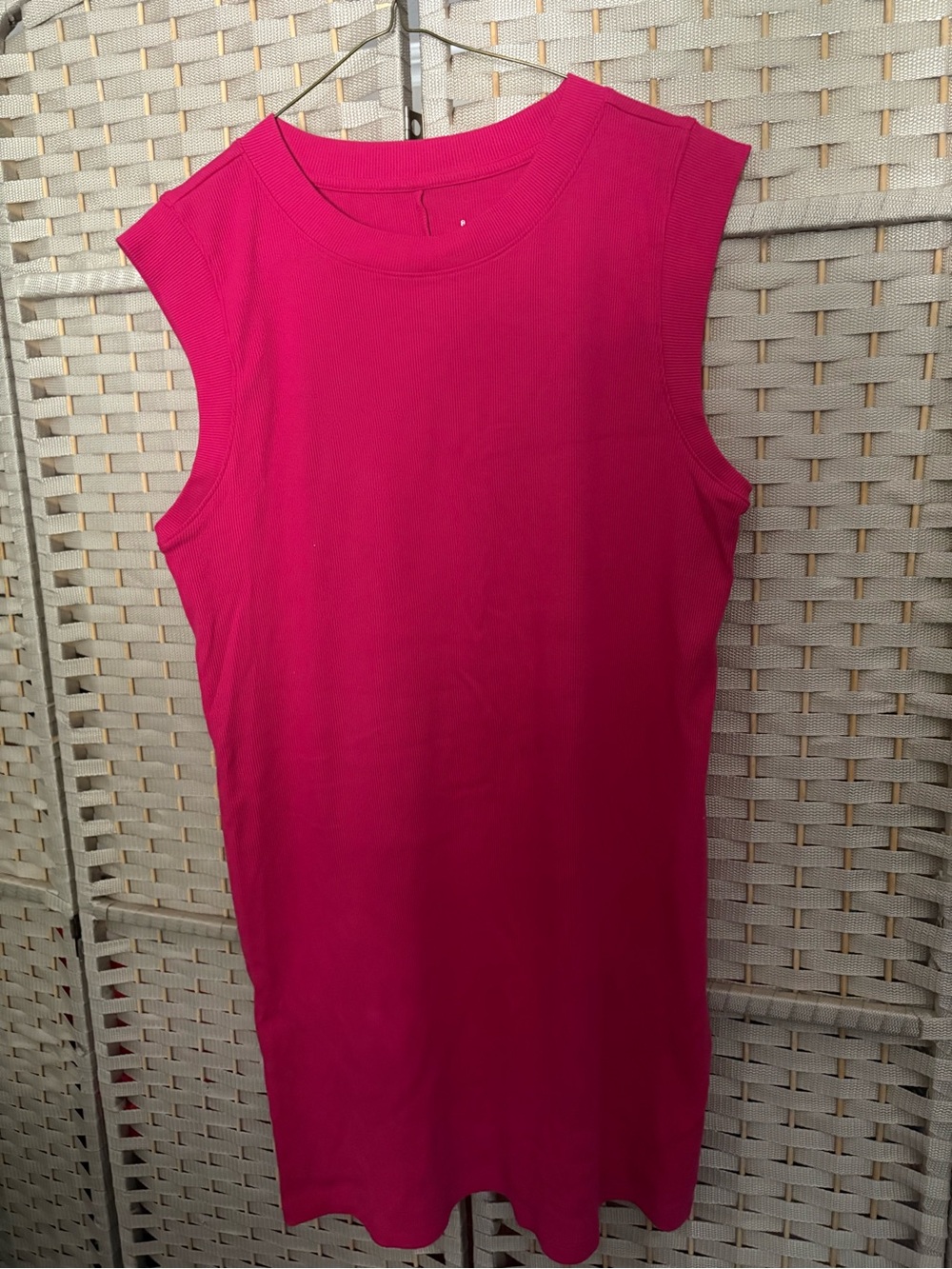 Target Sleeveless Tank Dress - Hot Pink